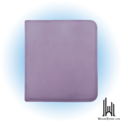 Zip Binder Pro 12 Pocket Purple